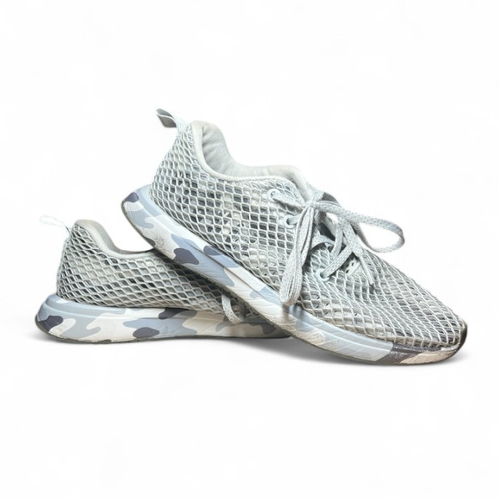 NOBULL Diamond Mesh Runner Women's 8.5 Men 7 Gray Camo Training Running Crossfit